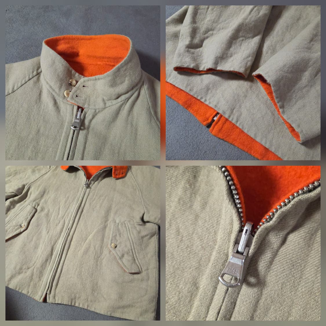 여성용 뷰티앤유스 유나이티드애로우 울 해링턴 블루종 자켓 S 36 상품이미지5