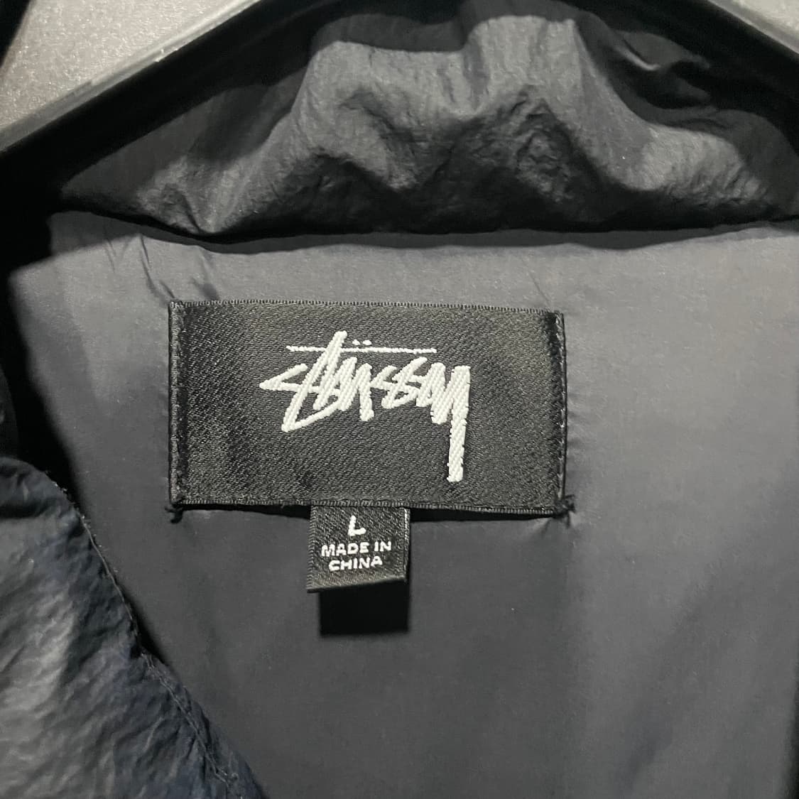 스투시 다운푸퍼 패딩 블랙L 상품이미지5
