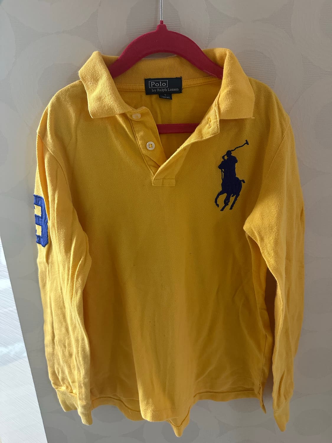 (벼룩) 폴로랄프로렌 빅포니 카라 긴팔 티셔츠 상품이미지1