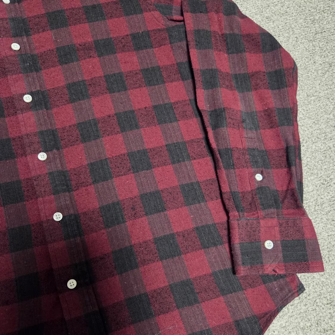 Spier&Mackay 핸드메이드 체크셔츠 L(100) 상품이미지4