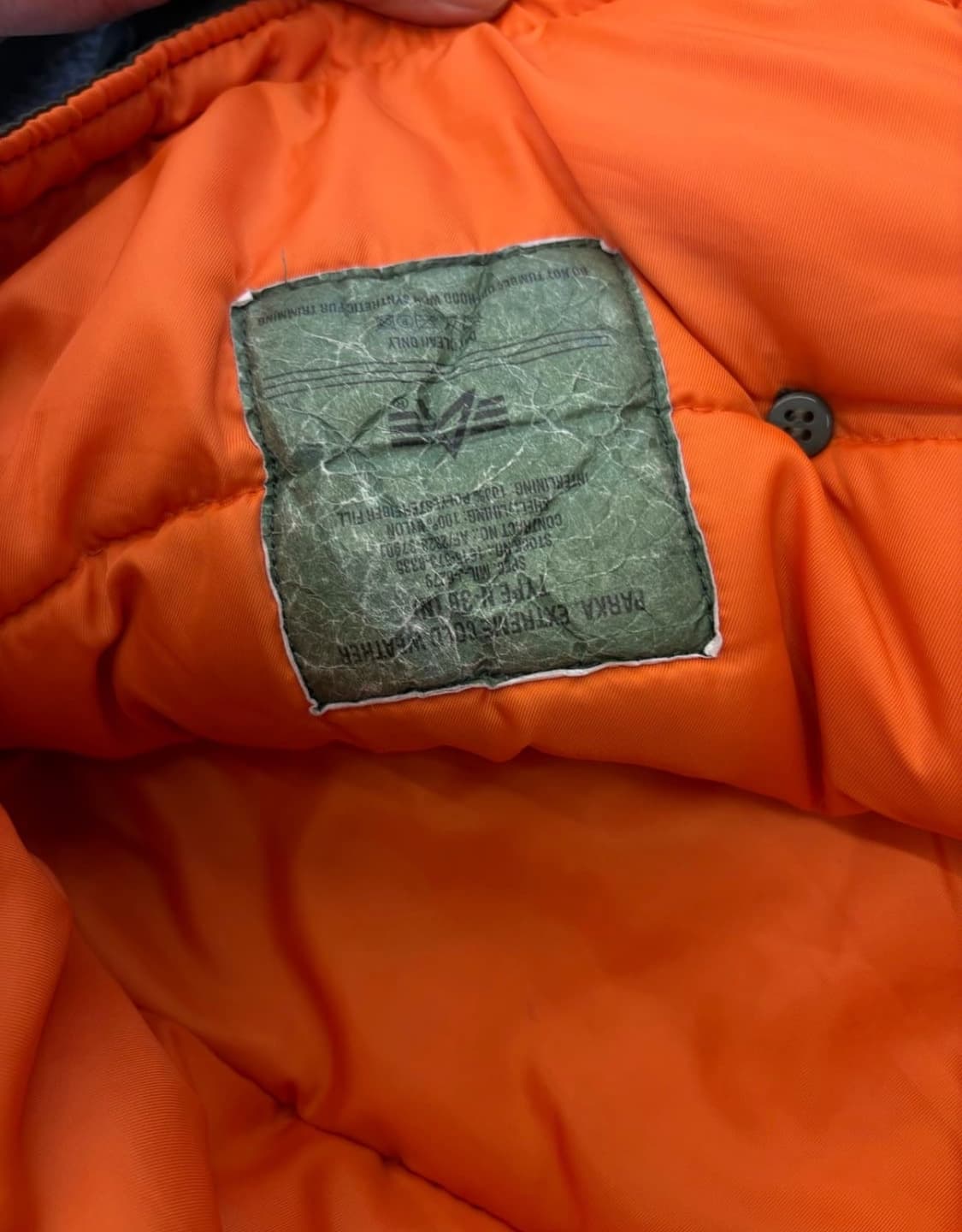 알파인더스트리 N3B 파카 상품이미지3