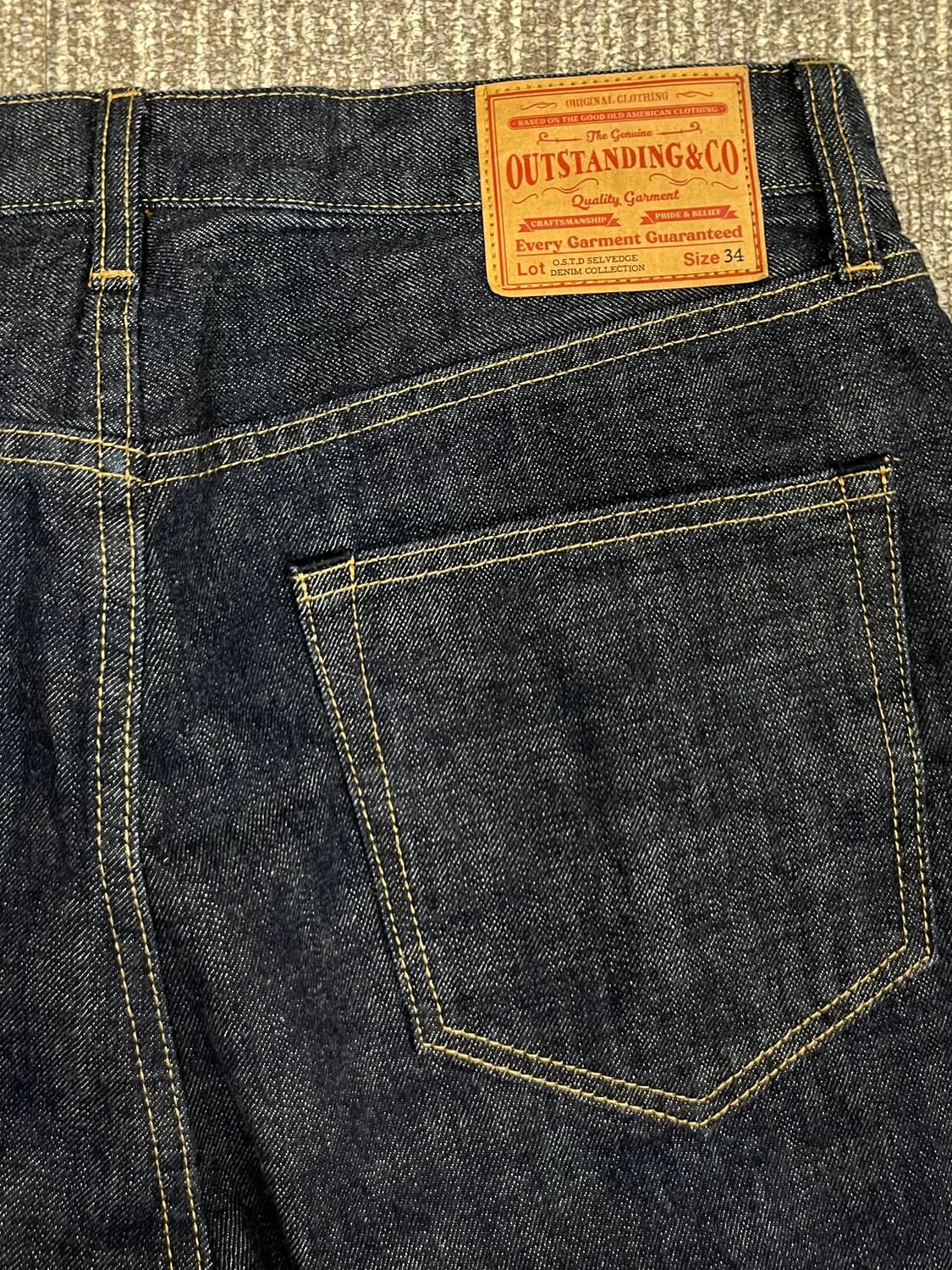 아웃스탠딩 outstanding 샐비지 팬츠 34사이즈 상품이미지3