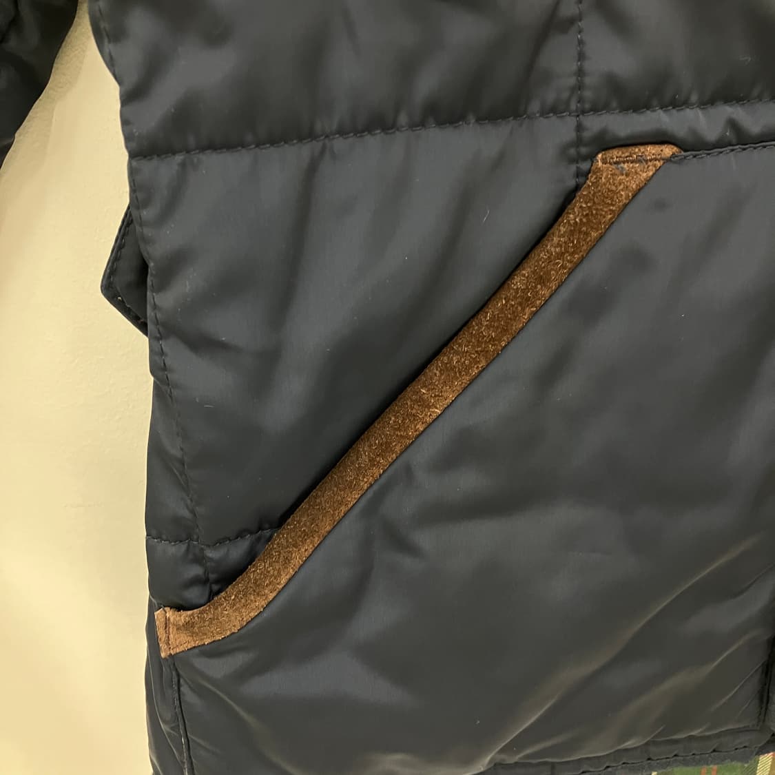 폴로 랄프로렌 네이비 퀄팅 패디드 점퍼 S 상품이미지8