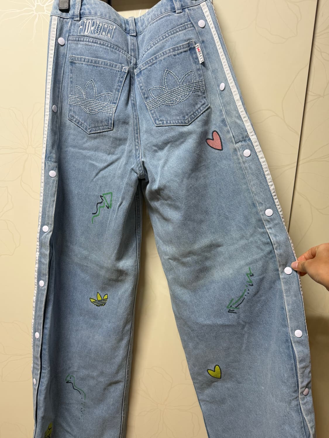 아디다스 피오루치 데님 제니 청바지 2XS 상품이미지2