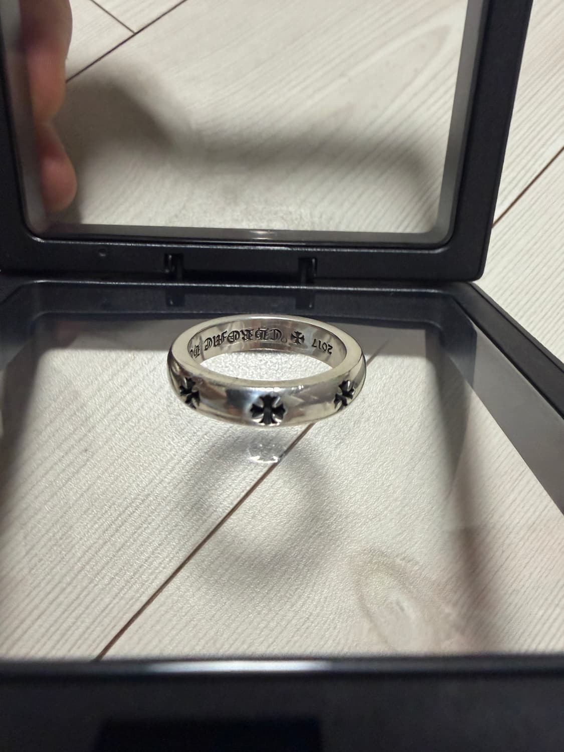 한스룸 크롬하츠 네거티브 CH플러스링 US 9.5 상품이미지2