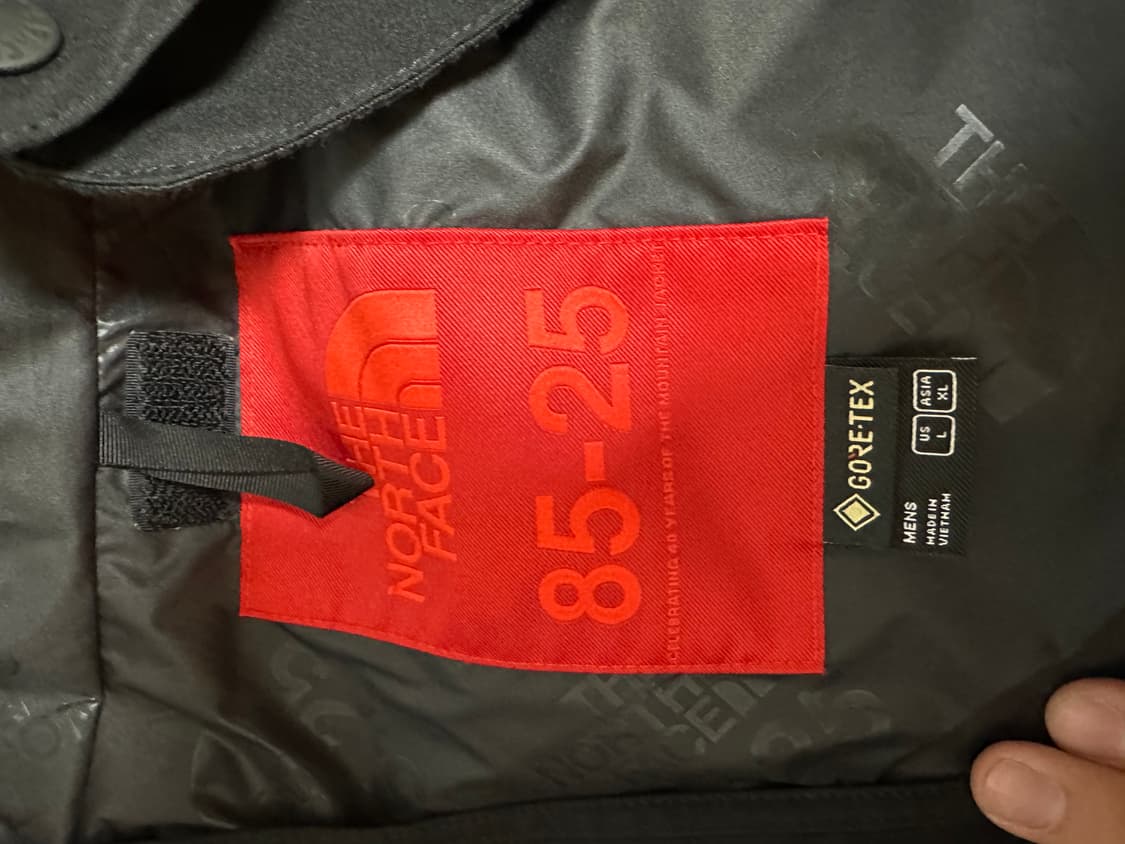 노스페이스 40주년 고어텍스 마운틴 자켓 블랙 Xl 상품이미지3