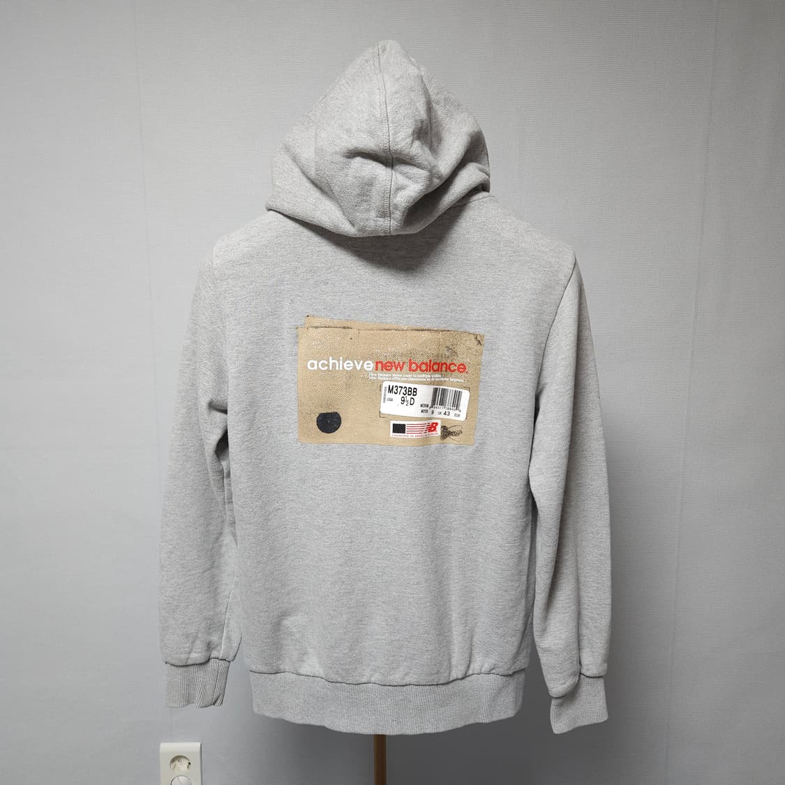 90 ) 뉴발란스 여성 회색 후드집업 상품이미지3