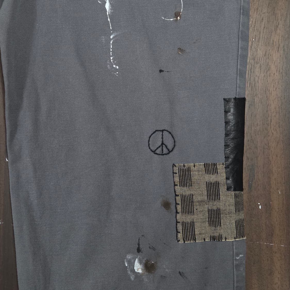 S.O/ 패치워크, 자수 커스텀 팬츠 상품이미지9