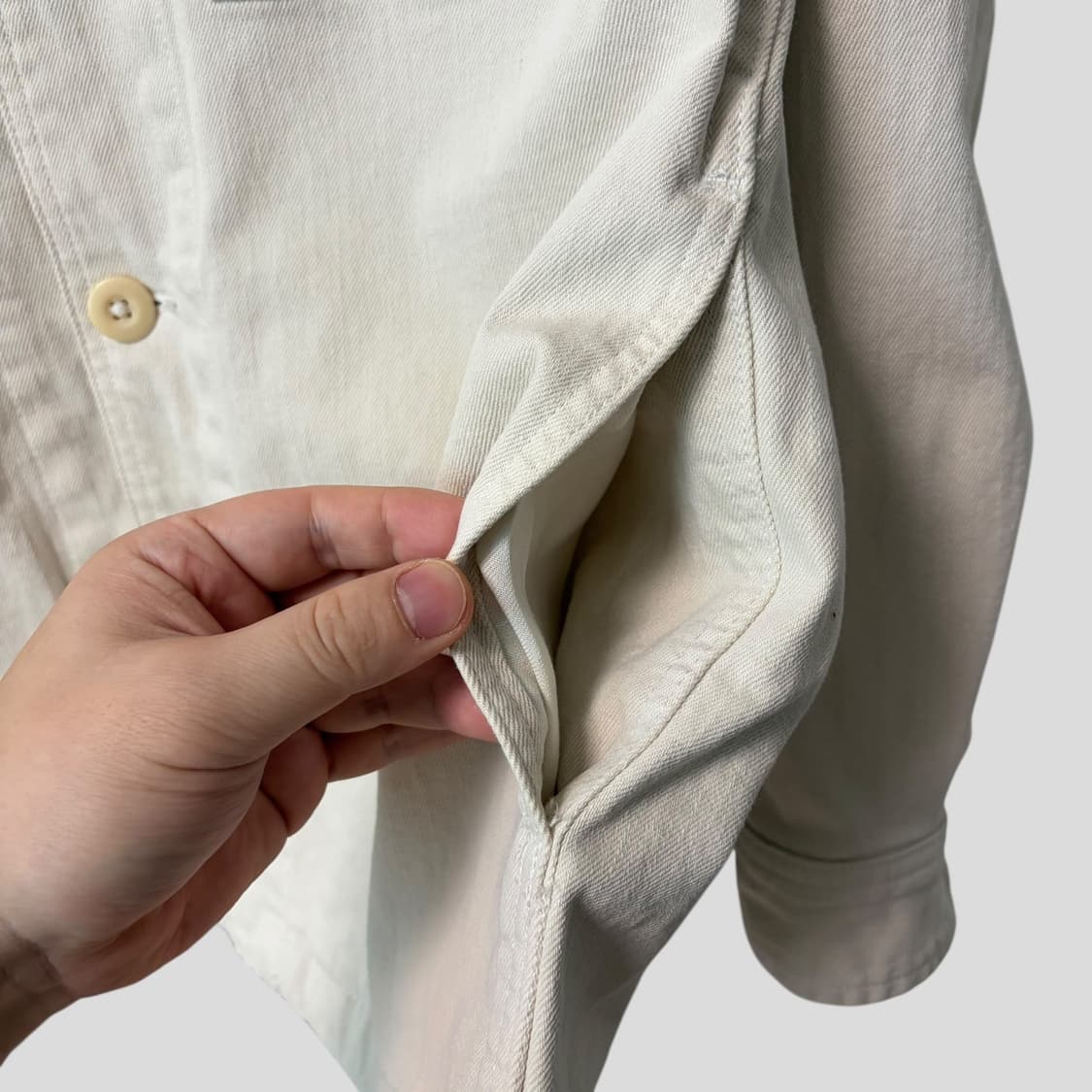 (M)유니클로 데님 워크자켓 상품이미지5