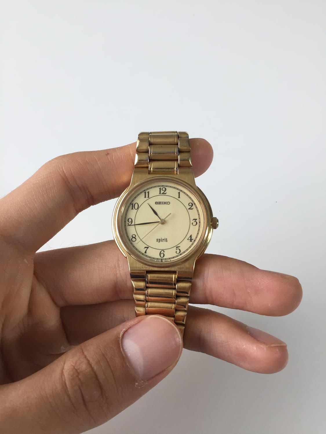 90s seiko spirit arabic gold quartz 상품이미지2