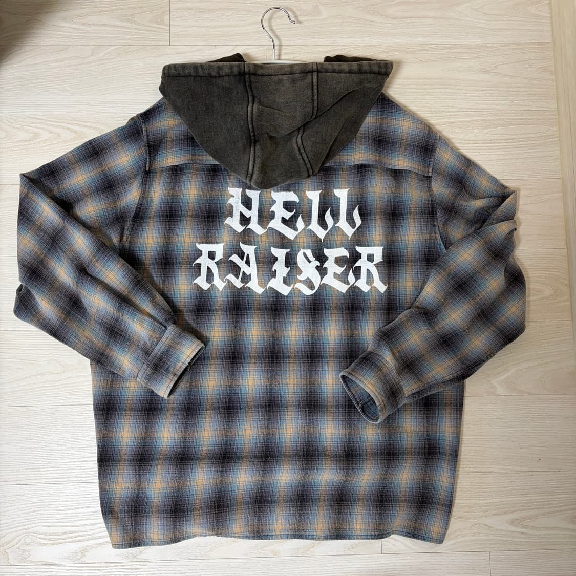 피어스 집업 후드 셔츠 m / 일본내수용 상품이미지1