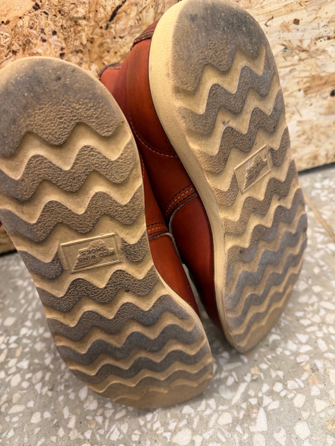 90‘s 레드윙 아이리쉬세터 8875 오로러셋 포티지 8.5E 상품이미지6