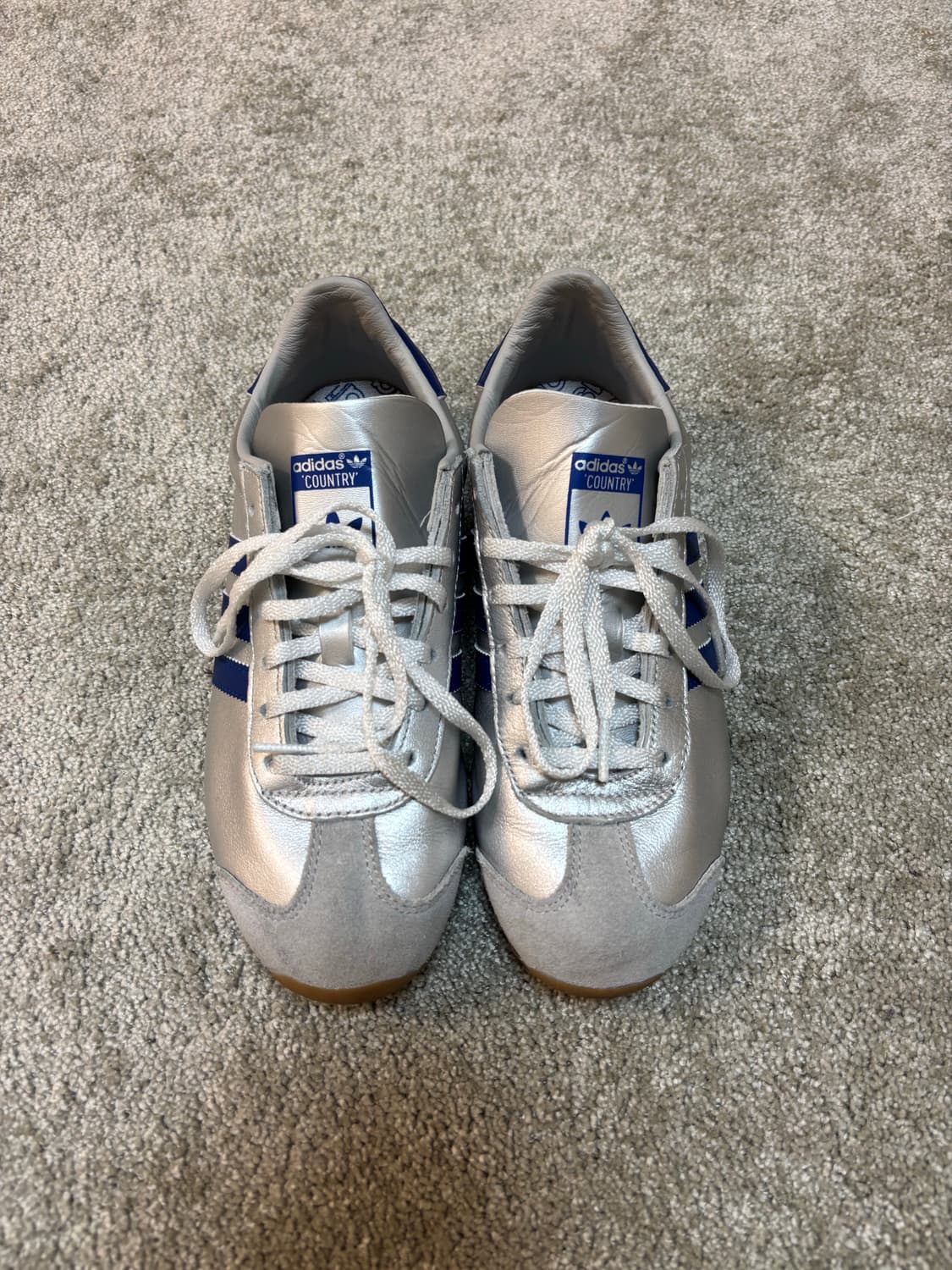 아디다스 컨트리 OG 매트 실버 브라이트 블루(240) 상품이미지4
