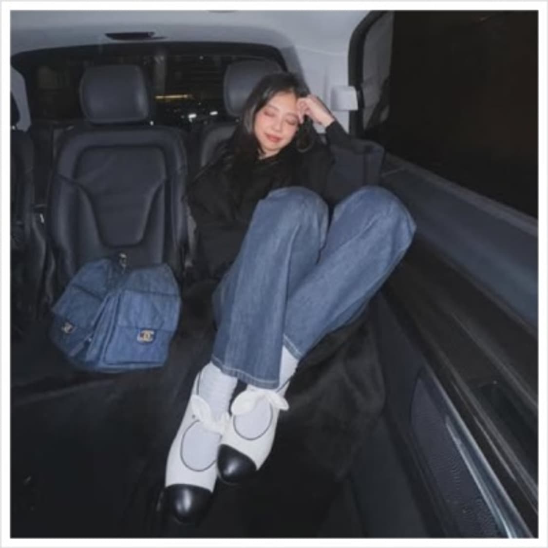 샤넬 발레리나 플랫슈즈 리본 (제니착용) 상품이미지5