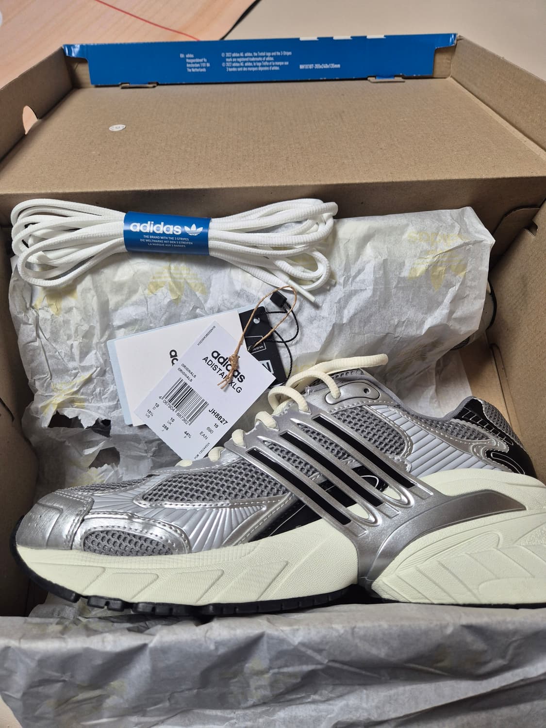 아디다스 아디스타 xlg 285 실버 상품이미지1