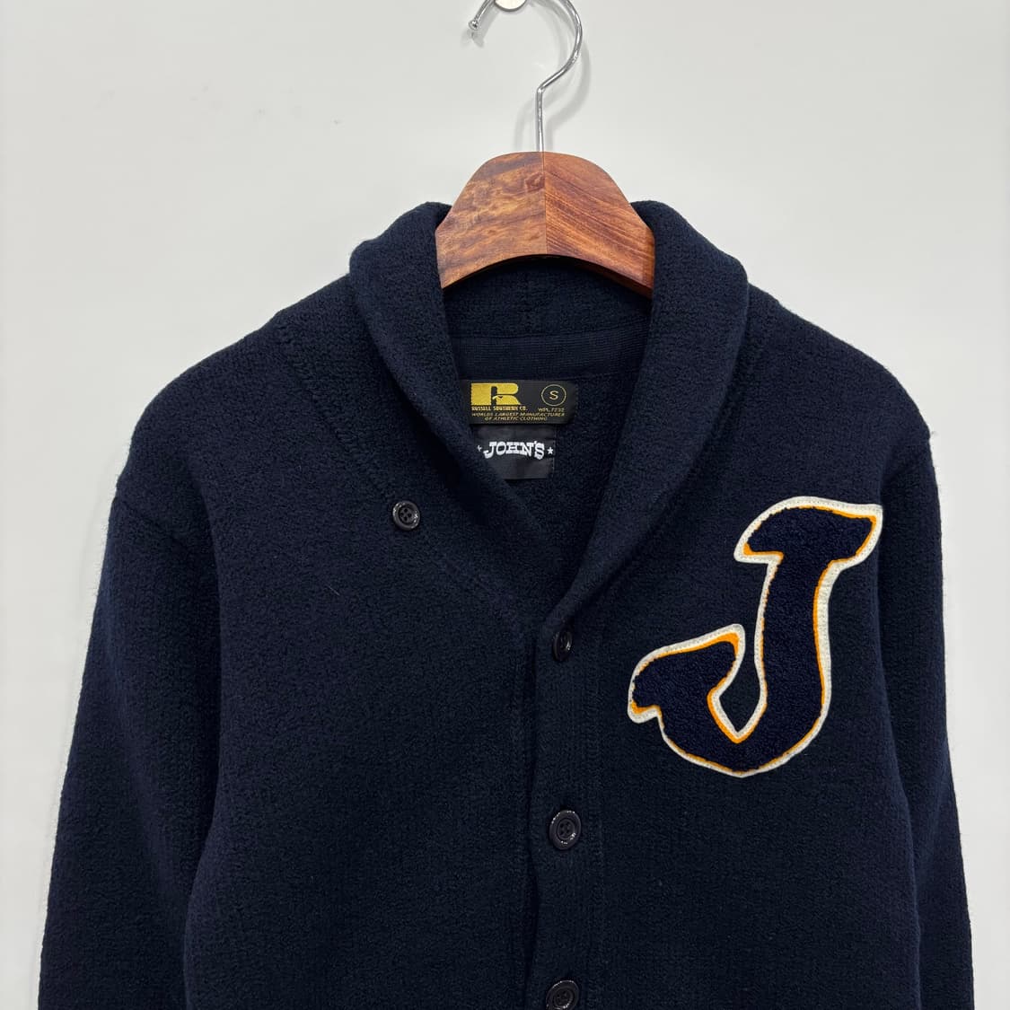 Russell Athletic x John's 숄칼라 가디건 상품이미지3