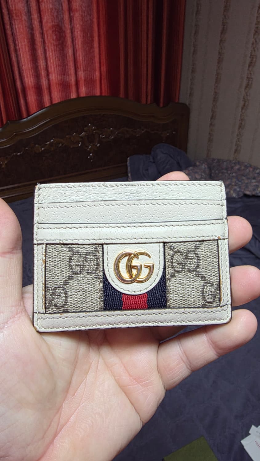 (정품) 구찌 오피디아 GG 금장 로고 카드지갑/남녀공용/개인/팝니다. 상품이미지2
