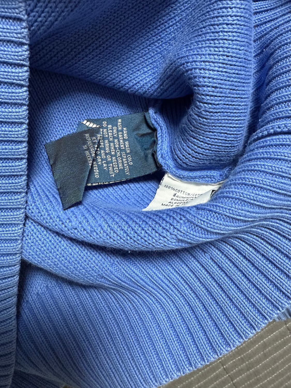 폴로랄프로렌 투웨이 니트 집업 상품이미지5