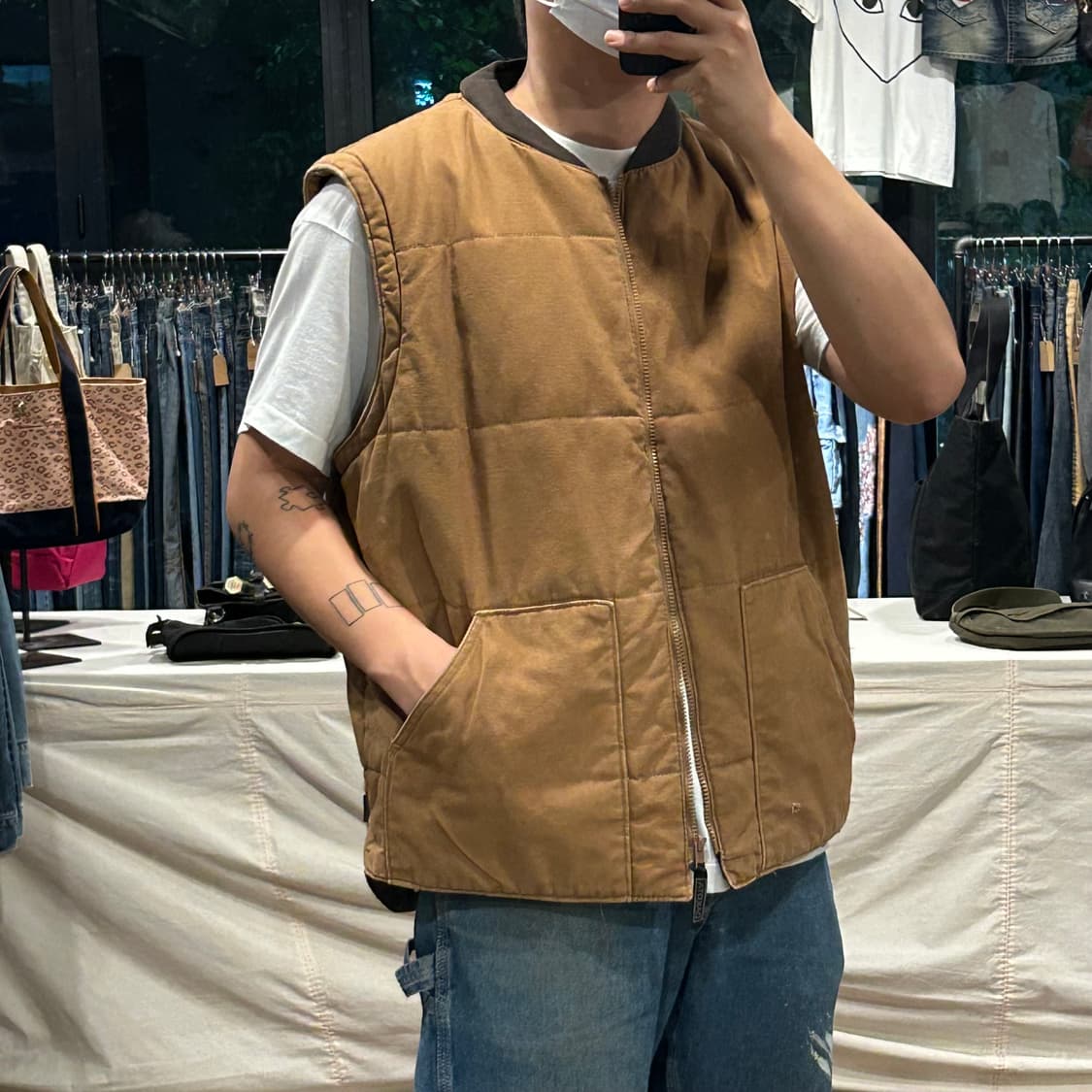 XL) DAKOTA USA 워크웨어 베스트 조끼 상품이미지9