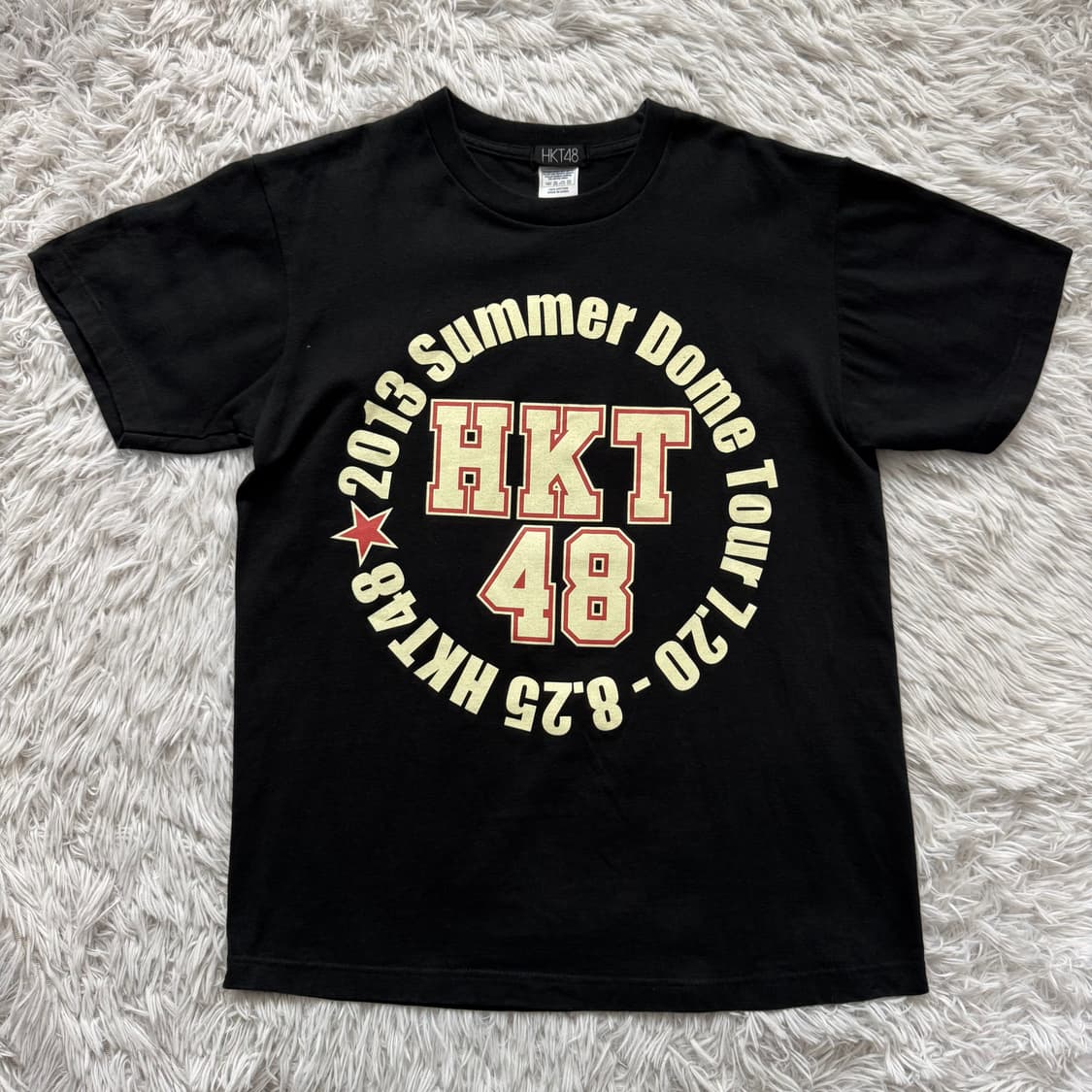 HKT48 일본빈티지 아이돌 반팔 프린팅반팔 일본아이돌 반팔티 M 38 상품이미지2