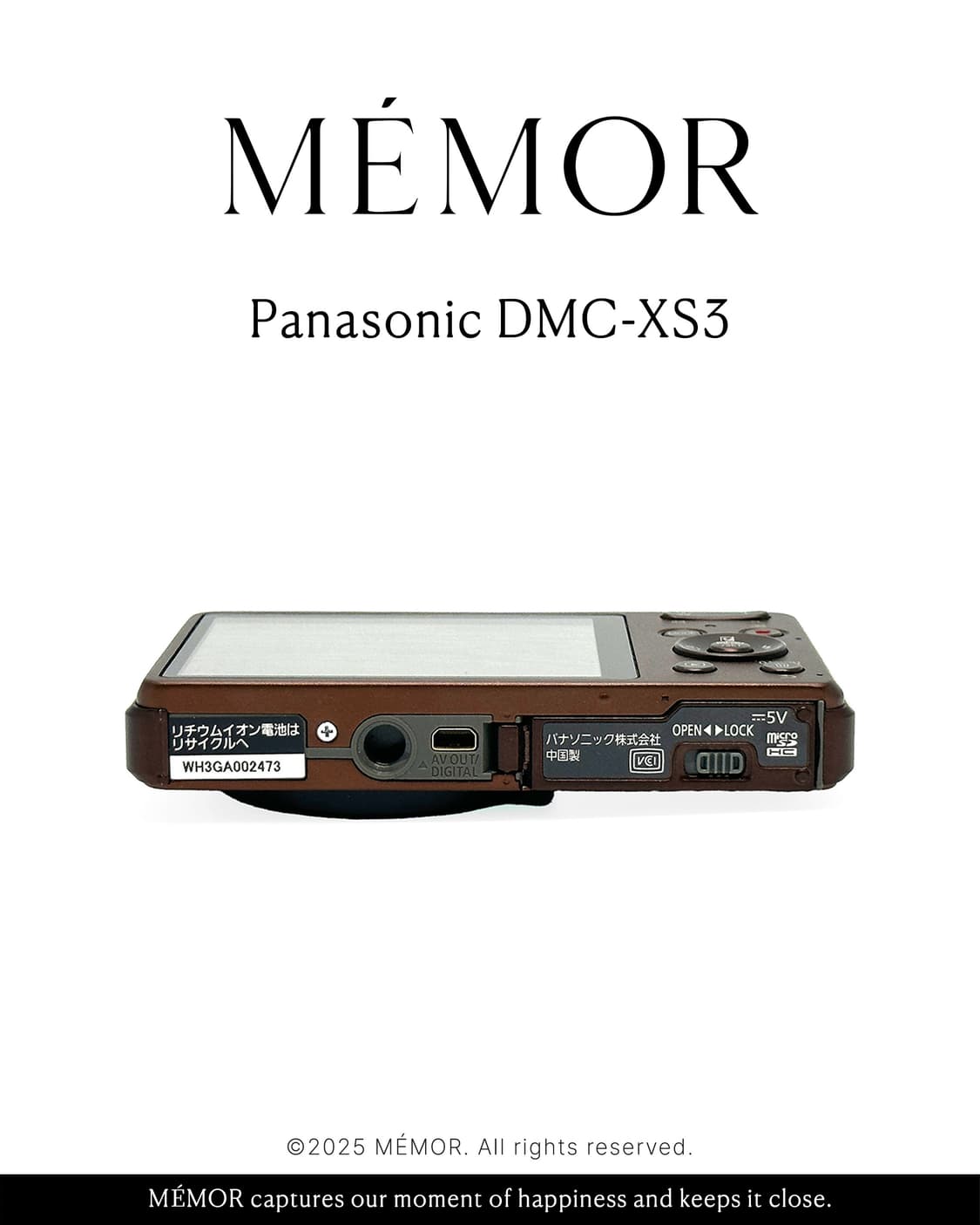 뽀용작례/초경량✨Panasonic DMC-XS3 파나소닉 디카 카메라 상품이미지4