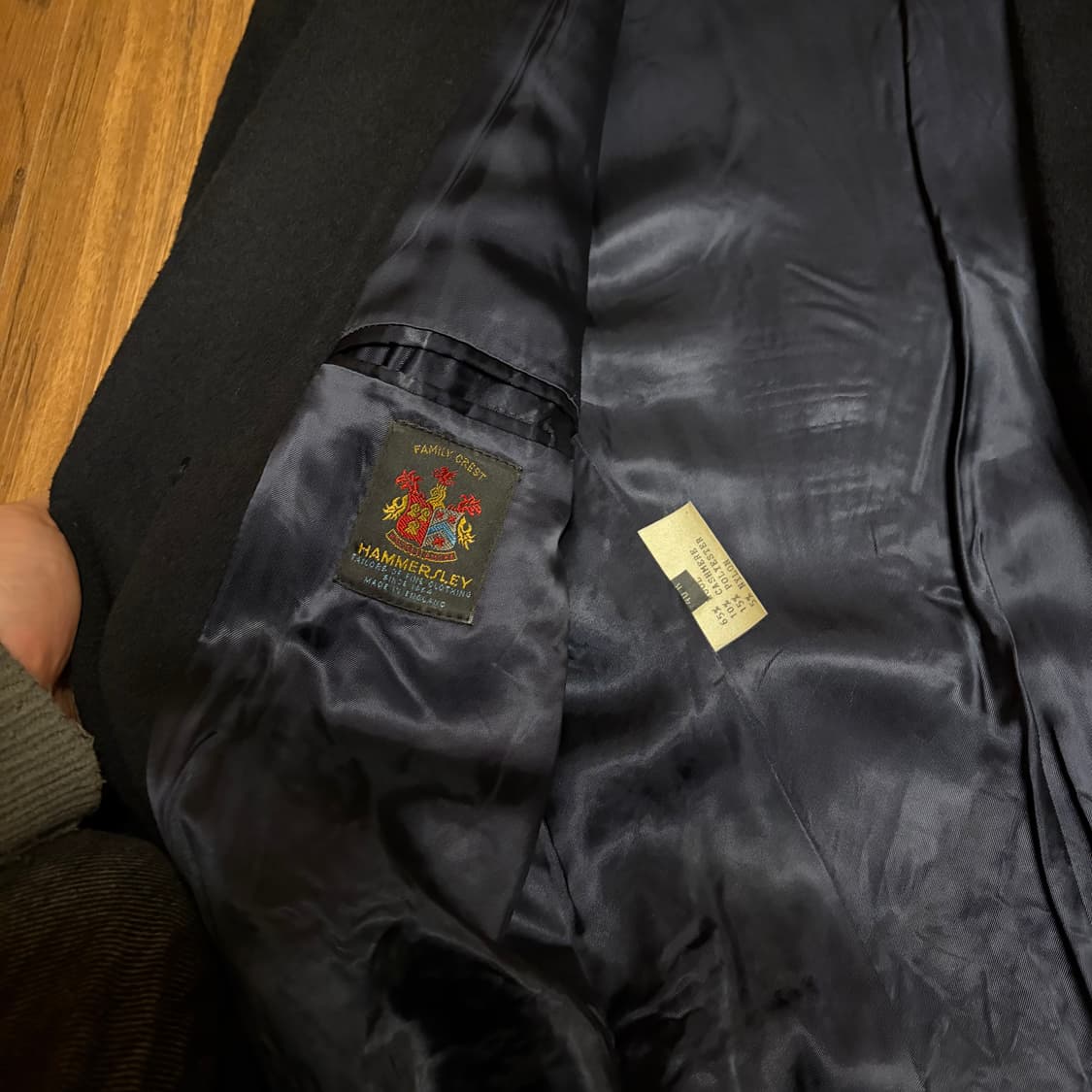 MADE IN ENGLAND HAMMERSLY SINGLE COAT 상품이미지8