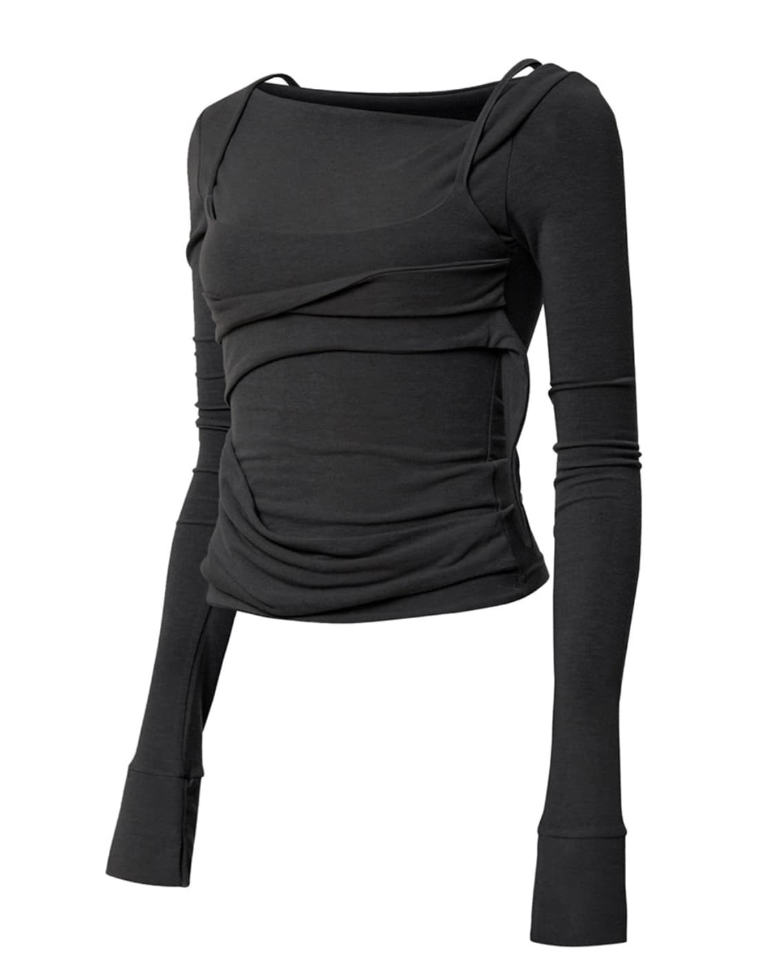 flareup Layered Bustier Long Sleeve 상품이미지3