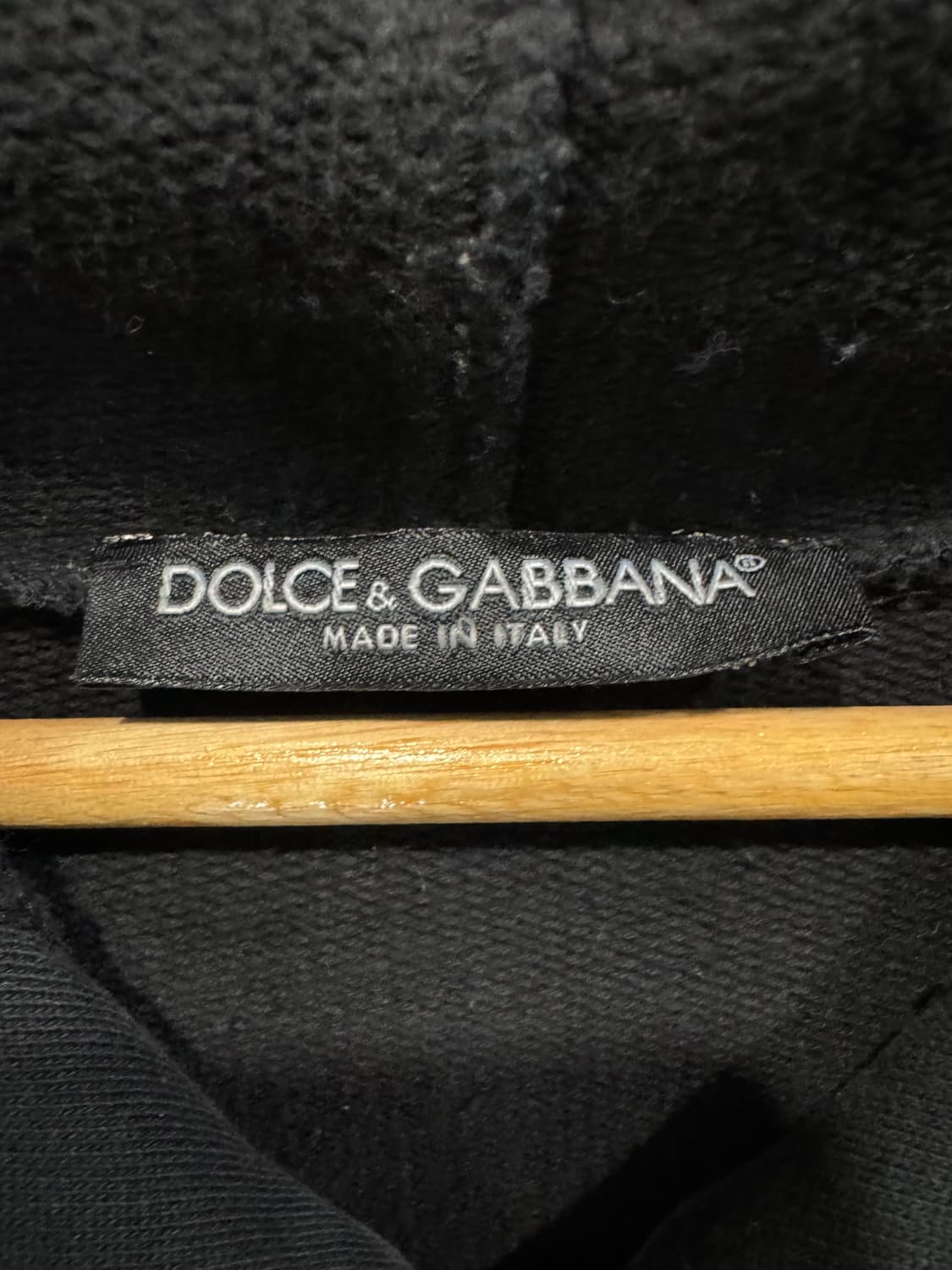 돌체앤가바나 D&G 블랙 후드 집업 50 정품 상품이미지3