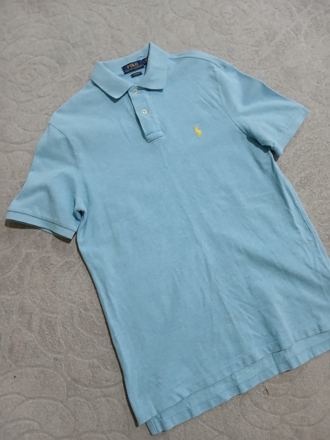 *폴로 스카이블루 반팔 카라티  상품이미지2