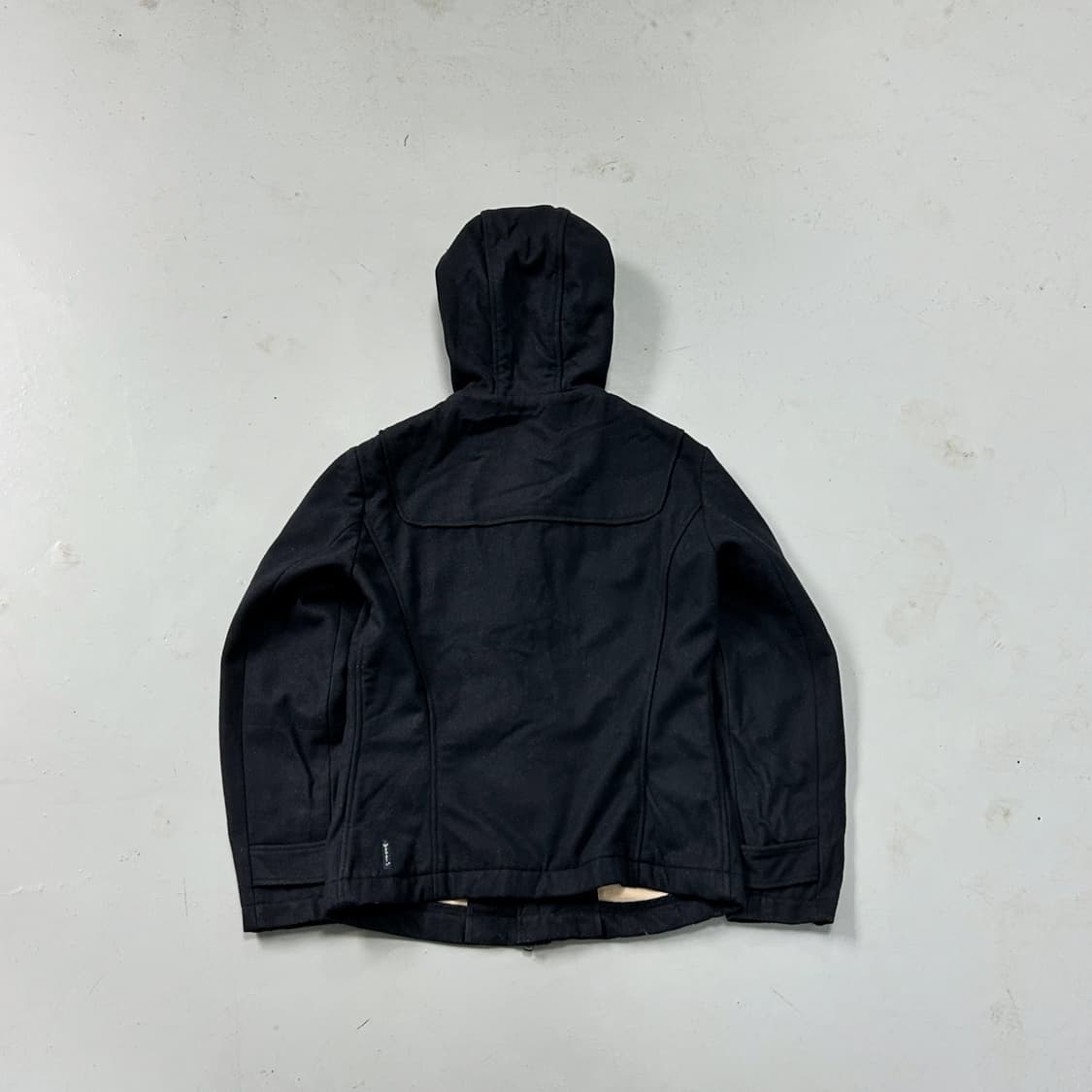 아르마니 블랙 울 더플 후드자켓 상품이미지4