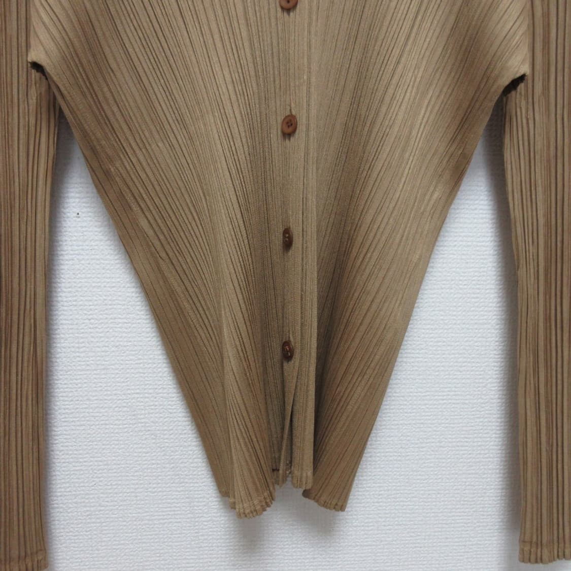 이세이미야케 플리츠 플리즈 블라우스 베이지 4 상품이미지5