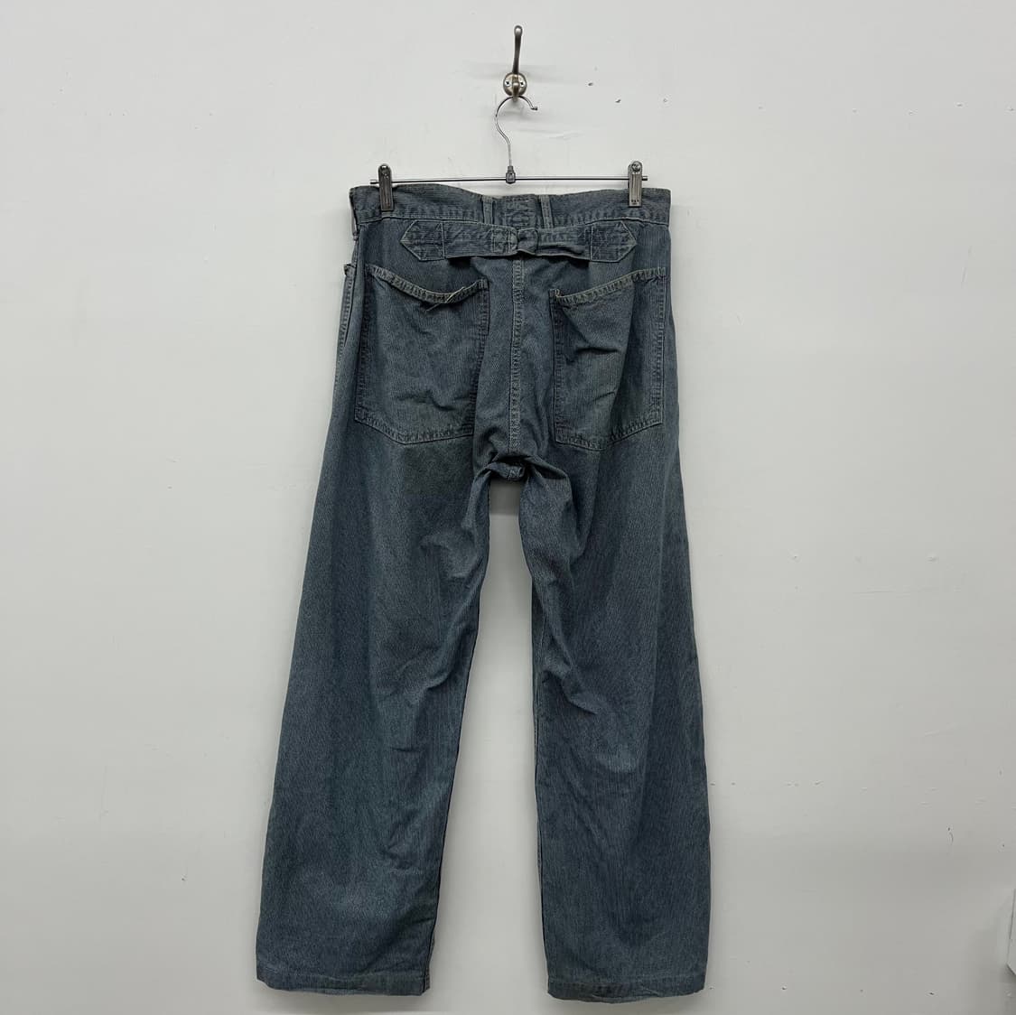 블루블루 빈티지 워크 팬츠 데님 청바지 허리32in 상품이미지7
