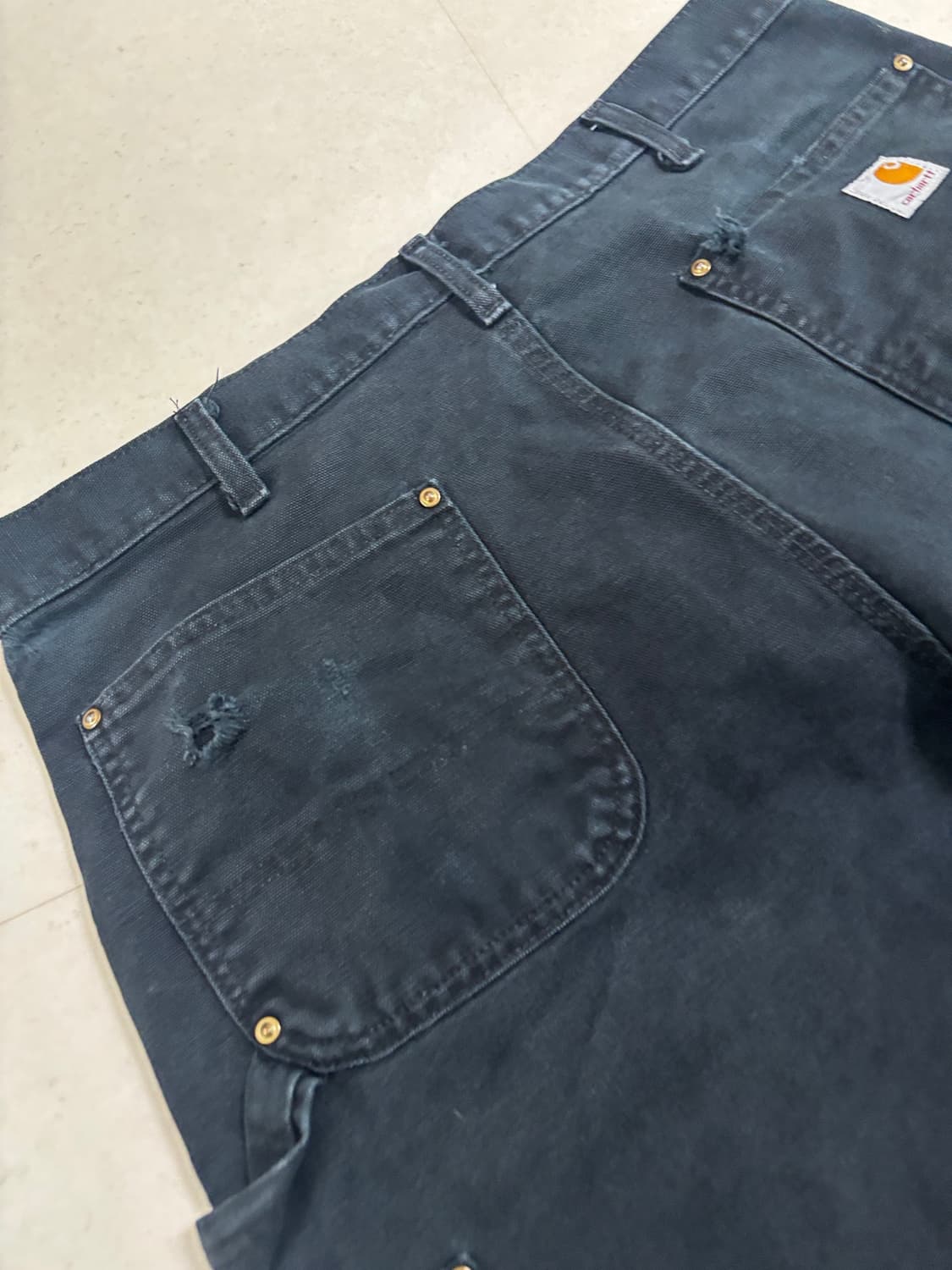 칼하트 더블니 B01 BLK 38x32 (실측36) 상품이미지6