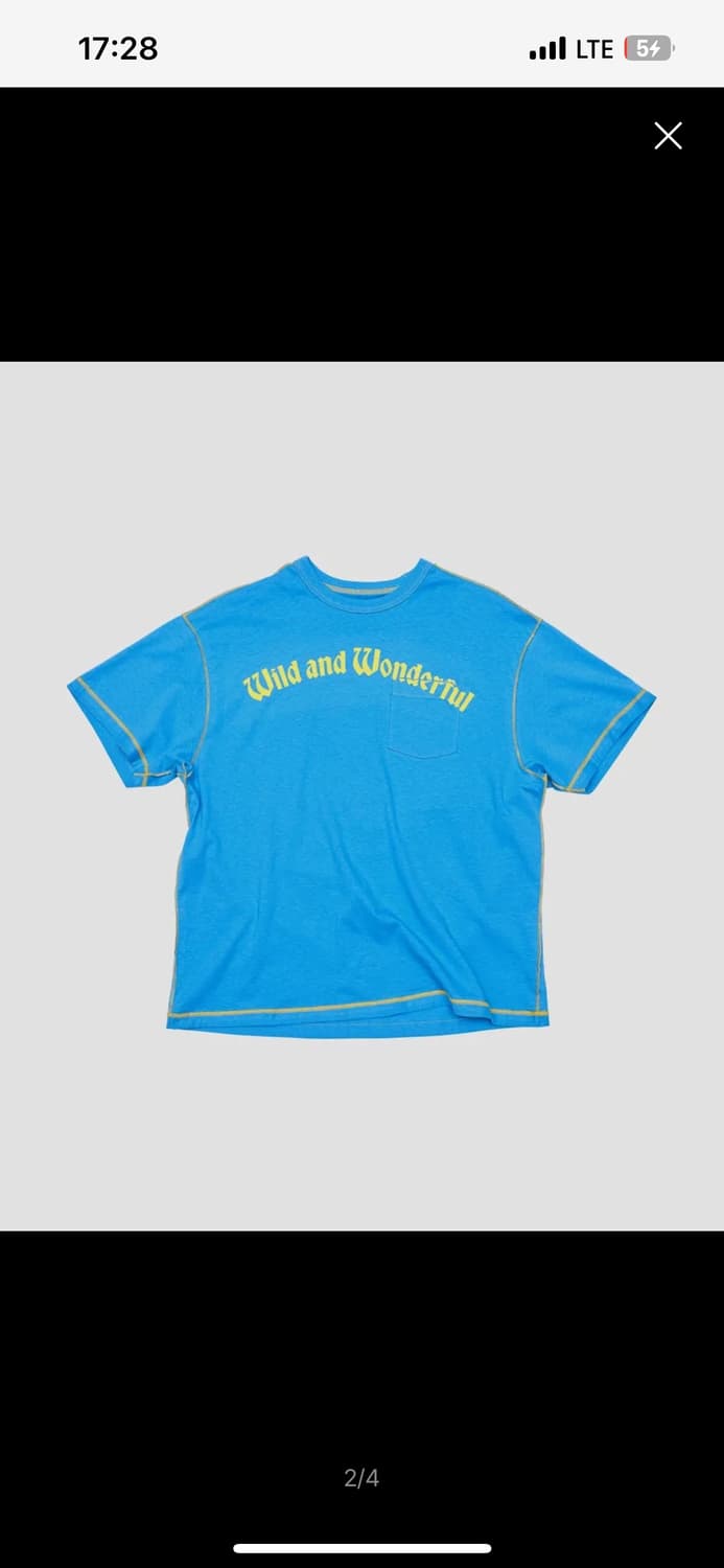 스톡홀름서프보드클럽 BOX TEE BLUE 상품이미지2