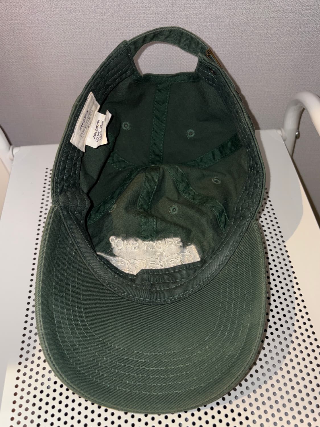 발란사 그린 볼캡 상품이미지3