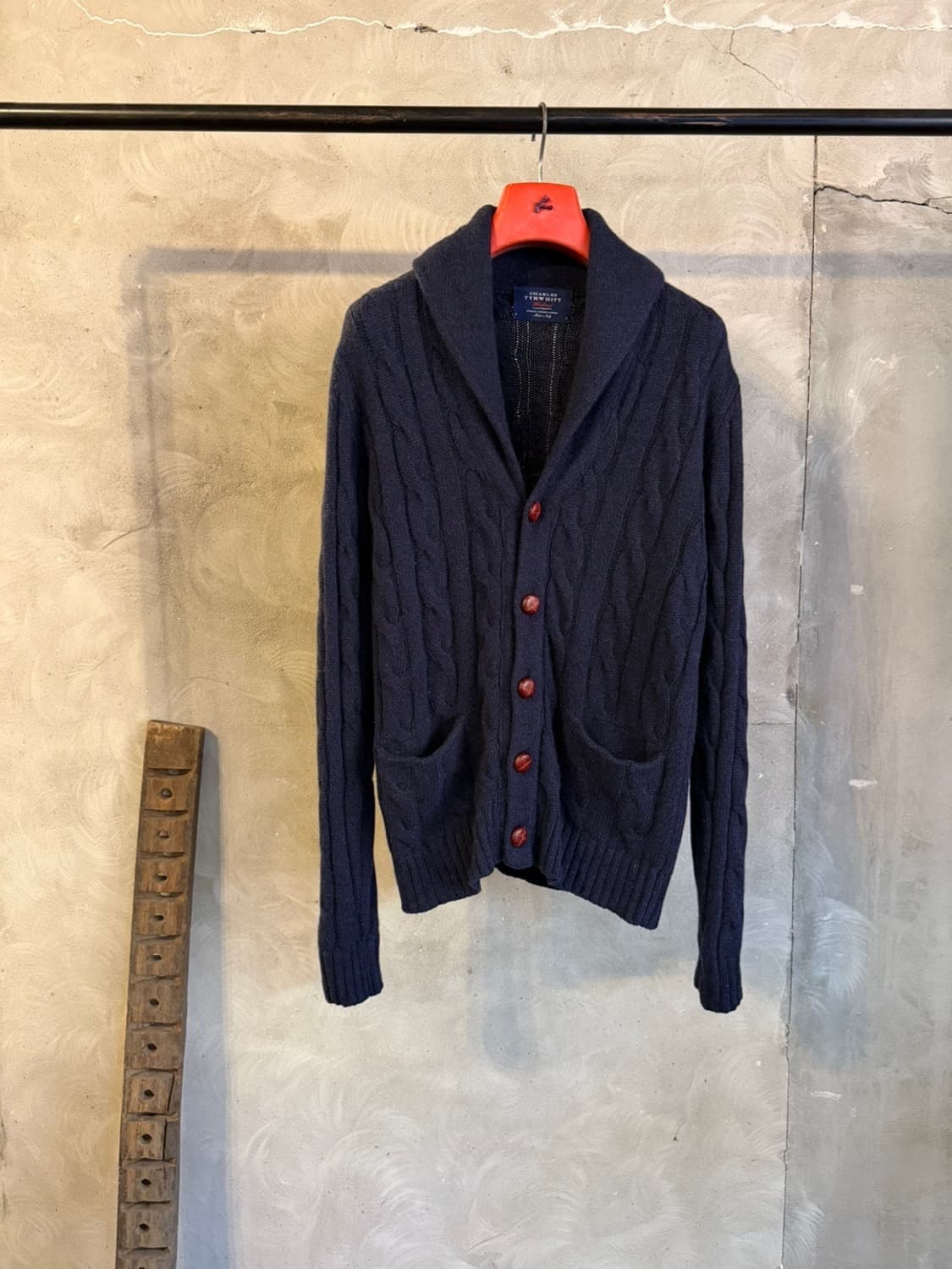 찰스트윗 숄카라가디건 남성95-100 상품이미지2