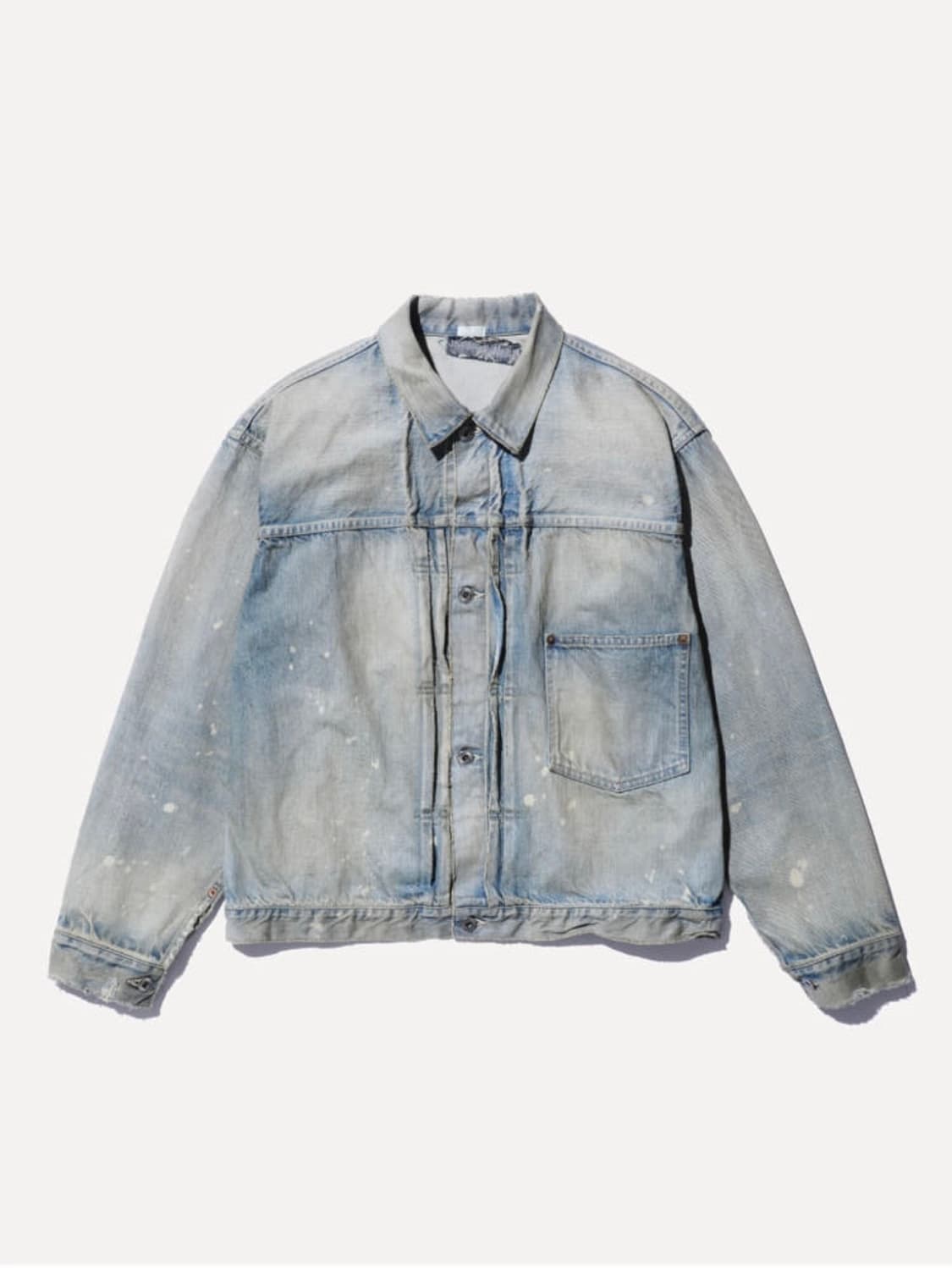 아프레쎄 26ss 블리치 데님 자켓 상품이미지1
