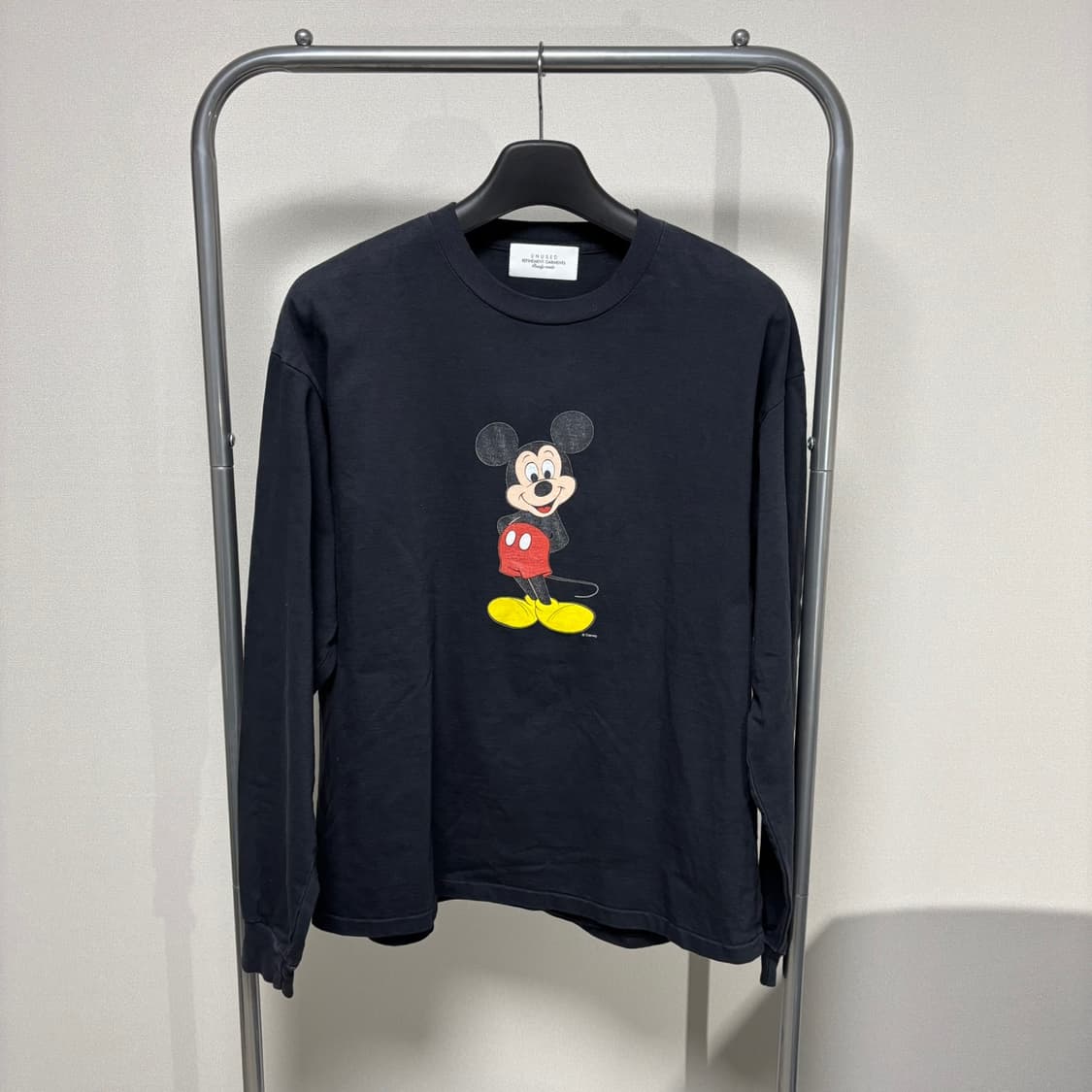 3) unused 언유즈드 디즈니 미키 롱슬리브 상품이미지1