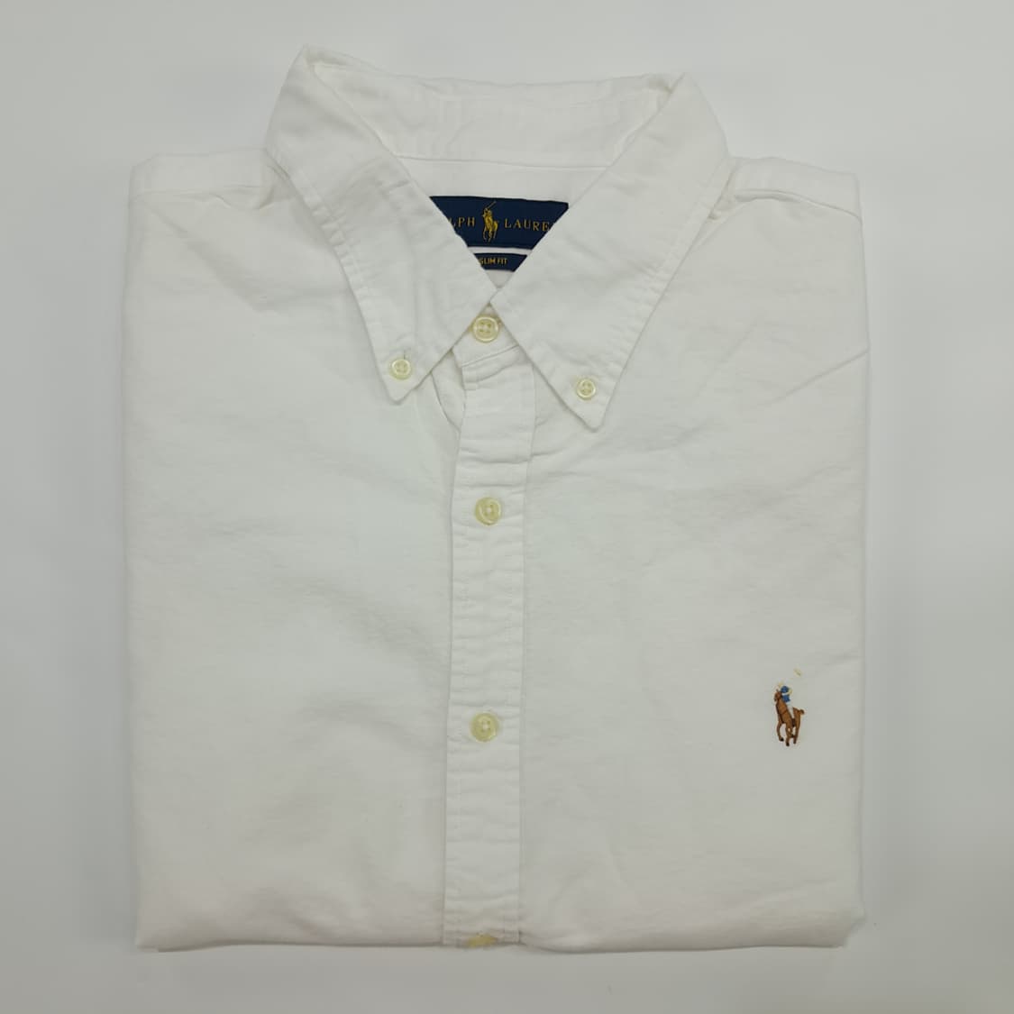 Co586 2XL 폴로 랄프로렌 화이트 반팔 셔츠 남방 상품이미지8