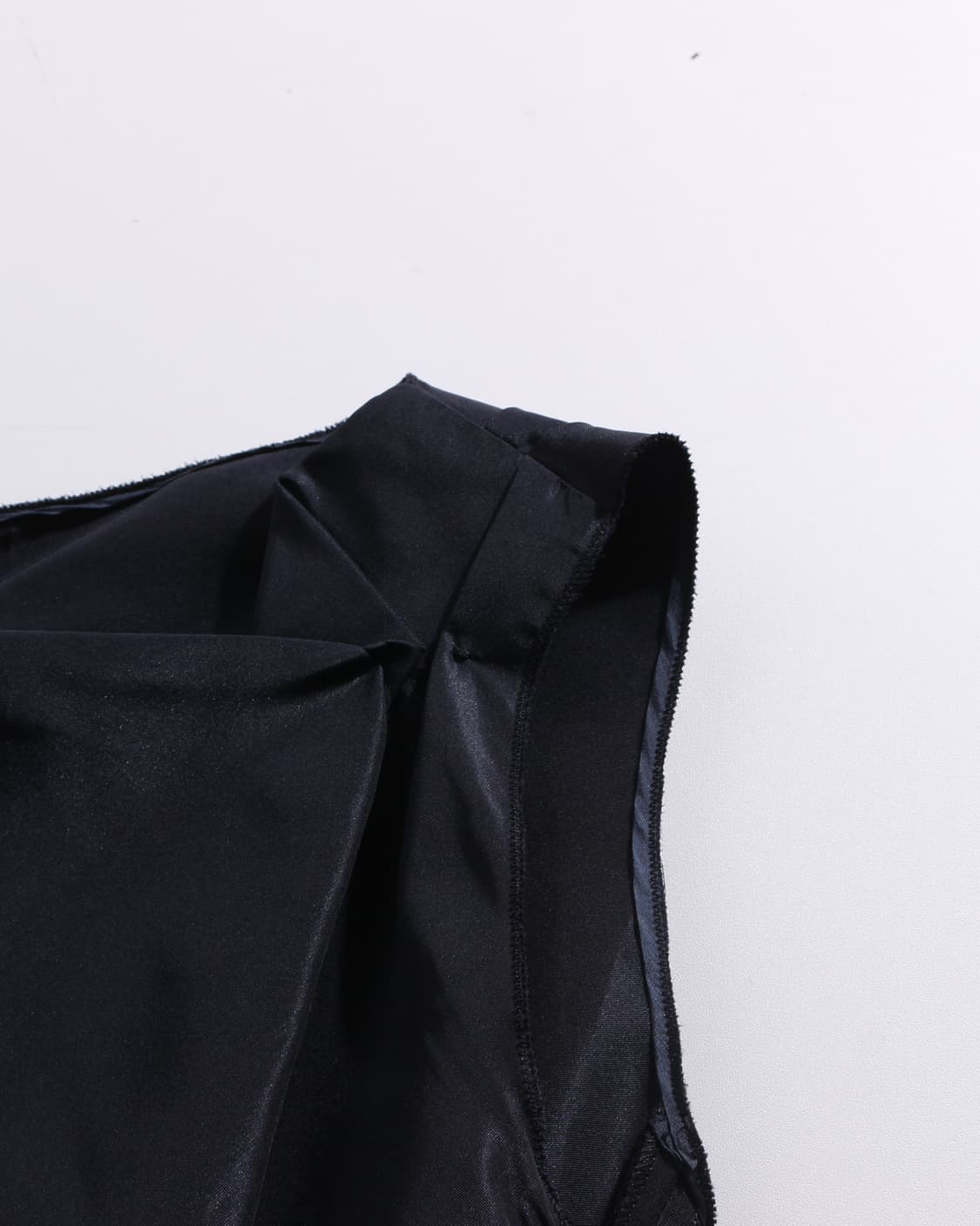 Prada Navy Silk Blend Dress 상품이미지5