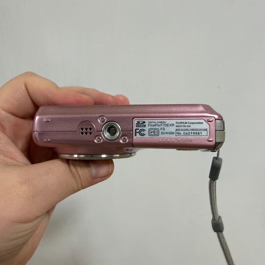 후지필름 파인픽스 F70EXR 핑크 빈티지 디카 상품이미지6