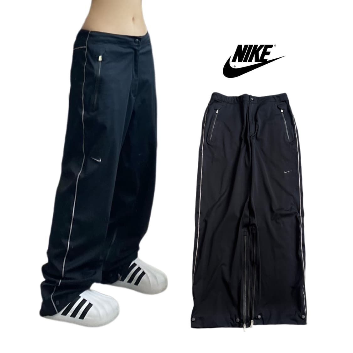 나이키 00s 미들 스우시 바람막이 트랙팬츠 상품이미지1