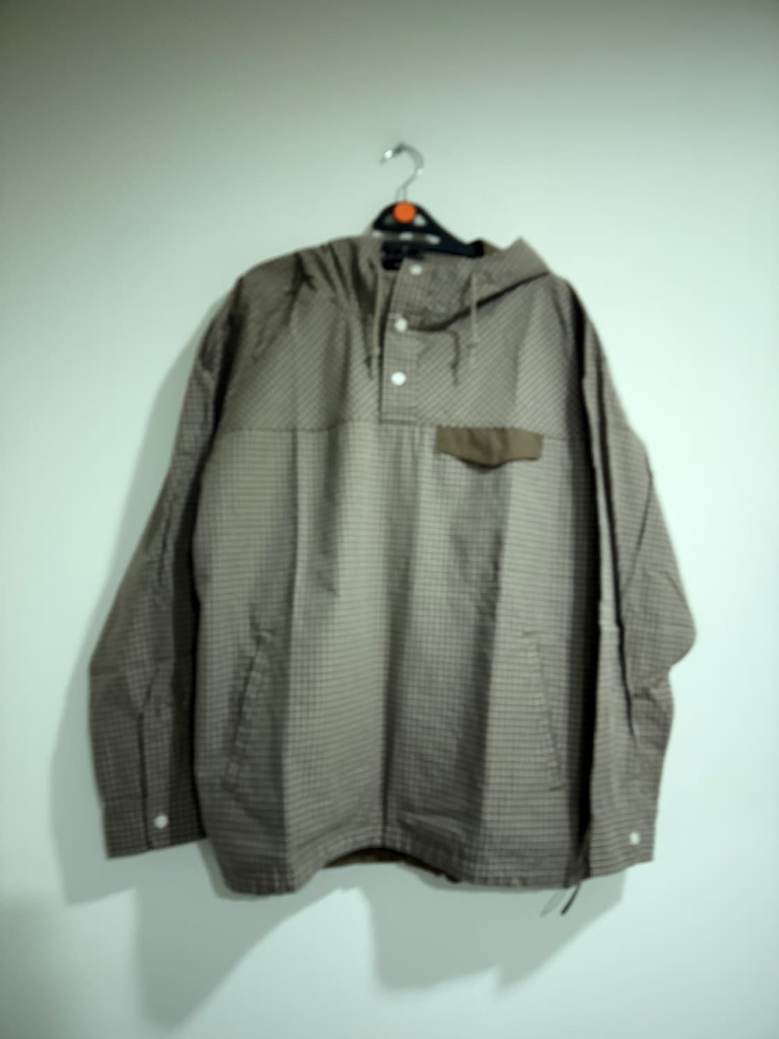 빔즈(BEAMS) 체크 풀오버 아노락 상품이미지2