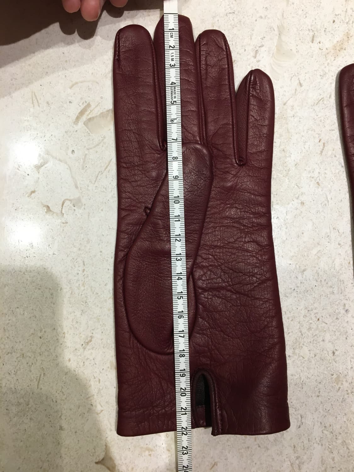 드리스 반 노튼 레더 장갑  상품이미지8