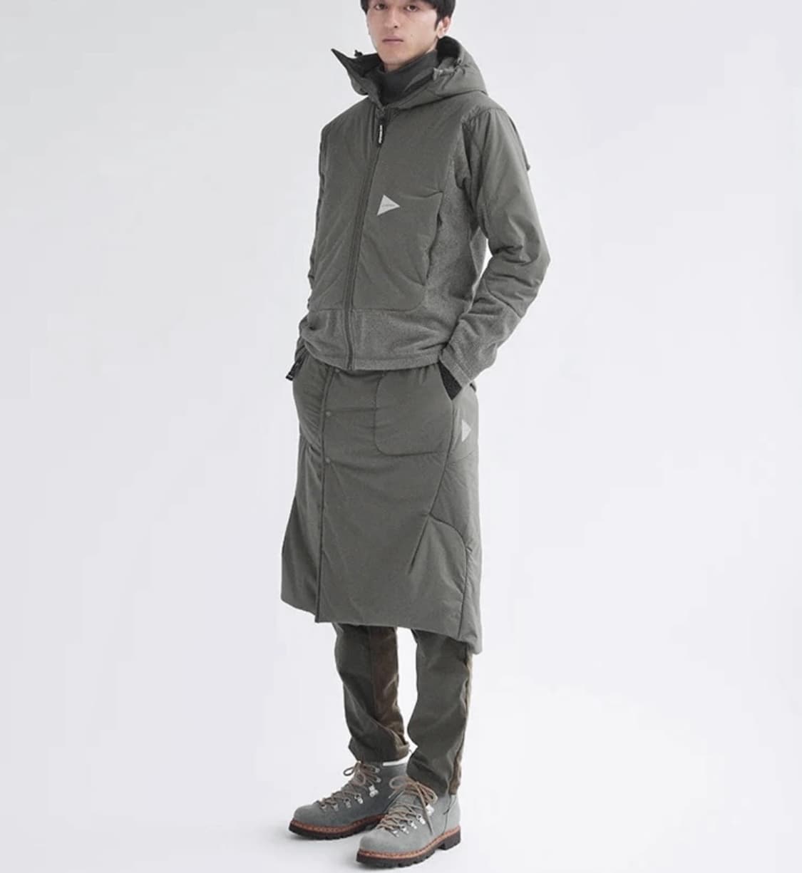 국내 유일 Made JP 앤드원더 탑 플리스 프리마로프트 퍼텍스 세트 상품이미지10