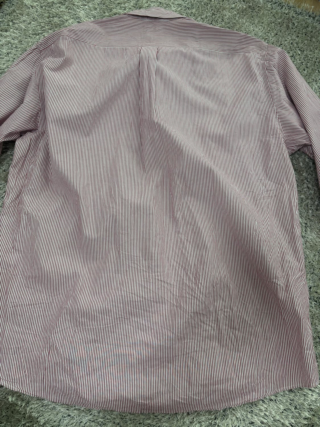 일본판 듀퐁 스트라이프 셔츠 105-110 상품이미지8