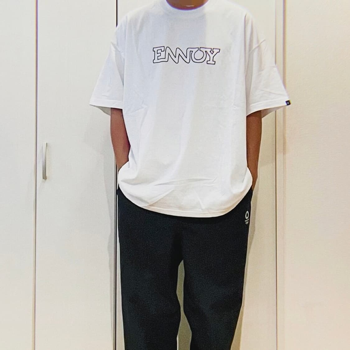 ennoy 엔노이  Electric Logo T-Shirt 상품이미지2