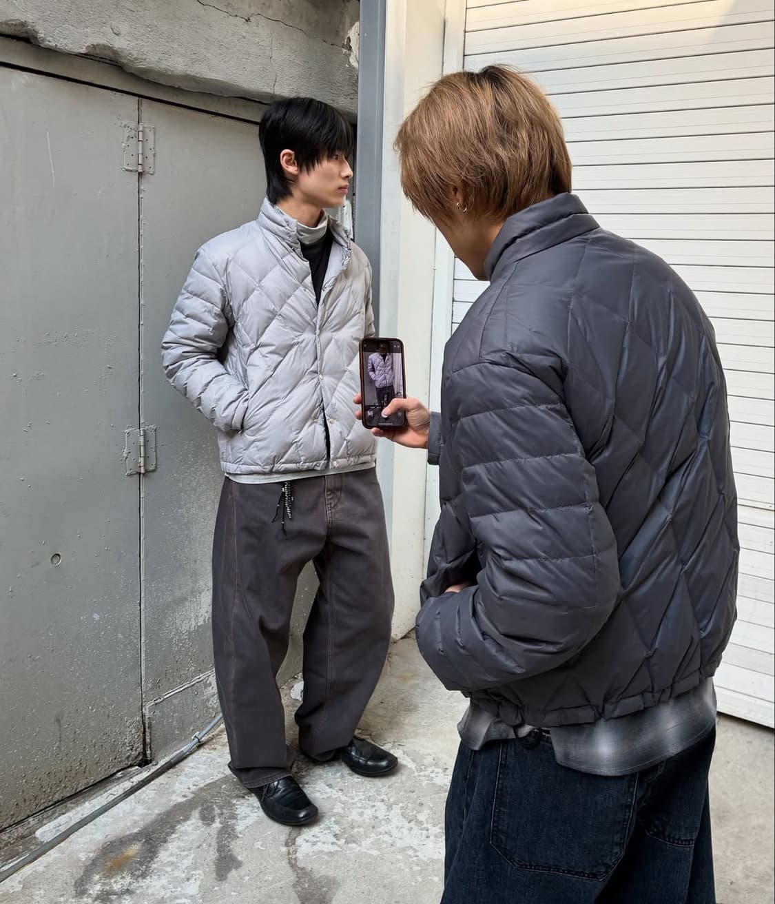 해칭룸 구스다운 푸퍼 경량 패딩 자켓 3사이즈 상품이미지6