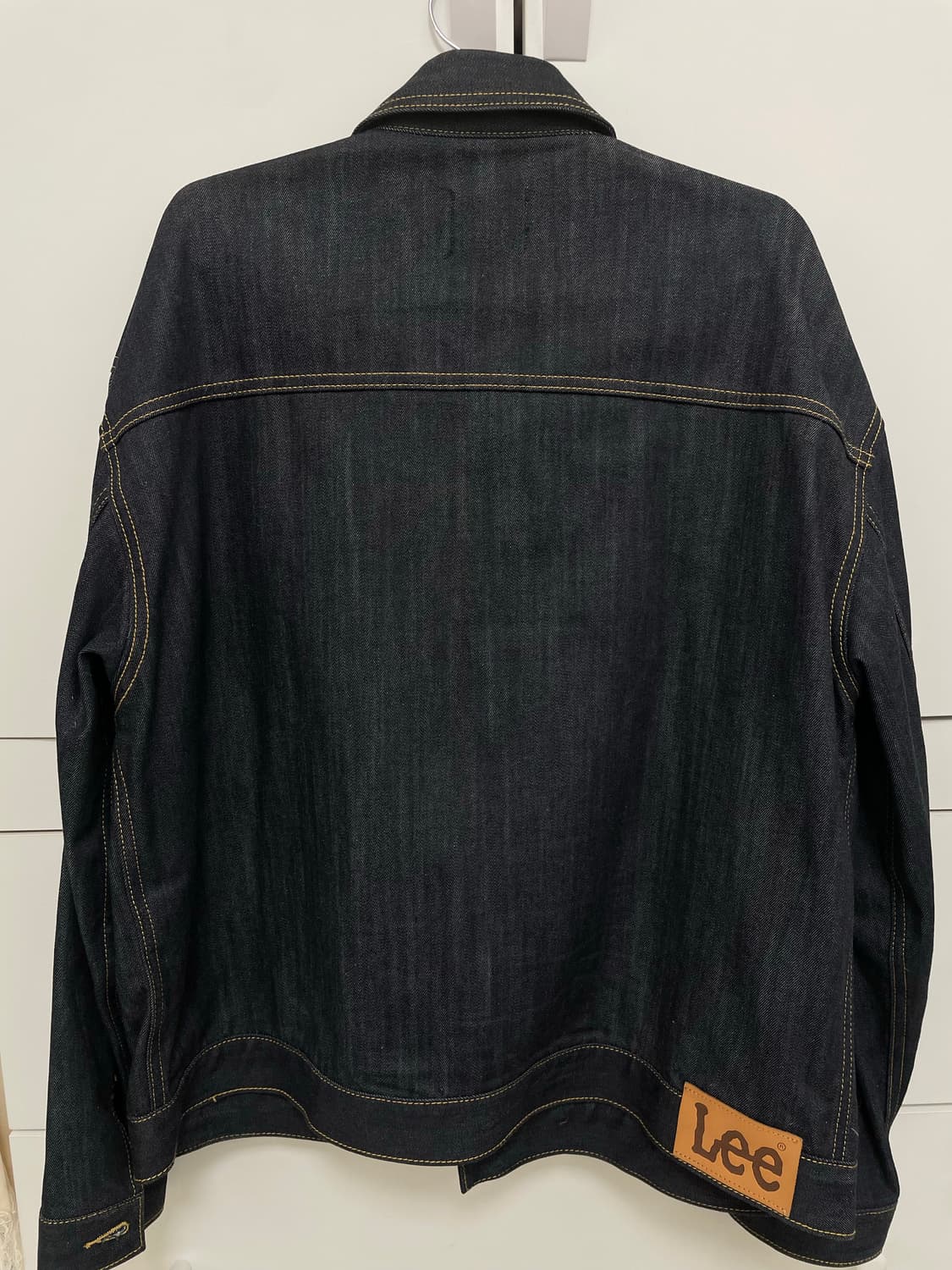 LEE 남녀공용 코듀라 RAW 데님 트러커 자켓 인디고 로우_LE2203 상품이미지3