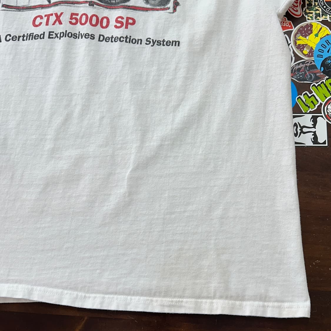 Early 00s 폭발물 탐지기 빈티지 티셔츠 XL 상품이미지5